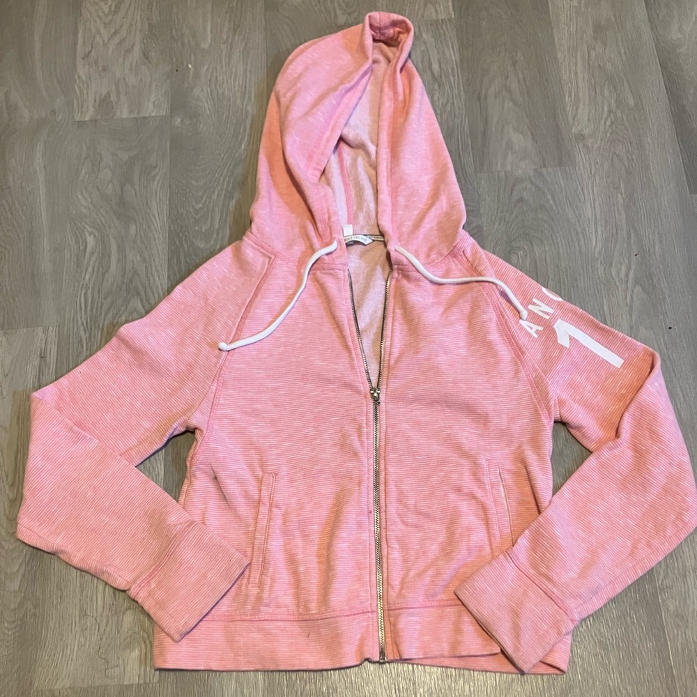 Victoria's Secret Light‎ Pink Zip-Up Hoodie